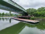Marina Grade 6061 T6 Aluminum Floating Pontoon LLDPE Floaters Floating Boat