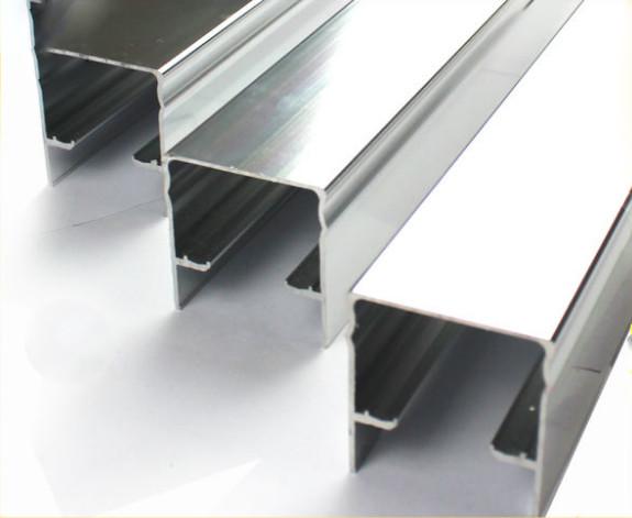 Aluminum Profile Polishing Machine , Shining Strangle LED Aluminum Profile