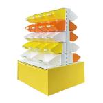 Fashion and convenient supermarket shelf snack rack