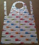 100% compostable apron, blend with PBAT+PLA+CORN STARCH, APRONS,gallon