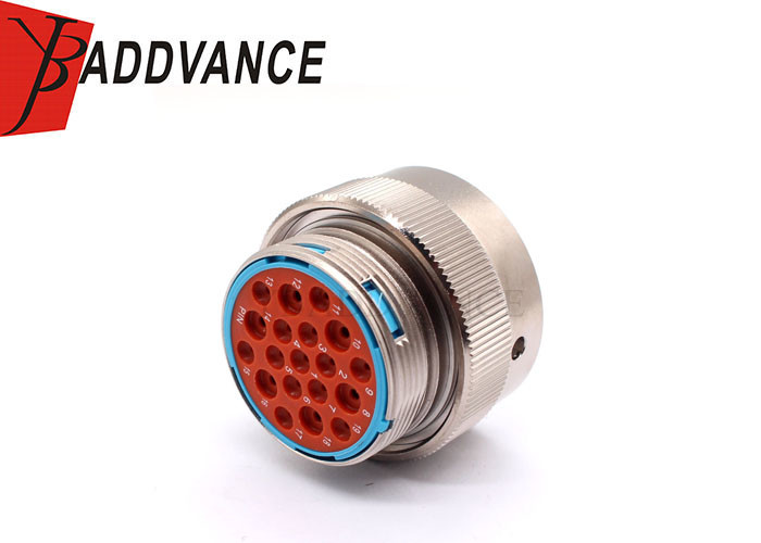 Amphenol AHDM06-24-19PR Shell Size 24 Multi-Pin 19 Pin Male Metal Circular Connector