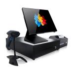 15in 128G SSD Touch Screen Pos System 1024x768 With 80mm Thermal Printer