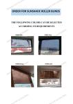 IMPA150721 Solar Shades Spring Roller Type -Feihang Marine