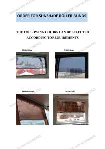 Wholesale How To Order For Marine IMPA150721 Solar Shades Spring Roller Type from china suppliers
