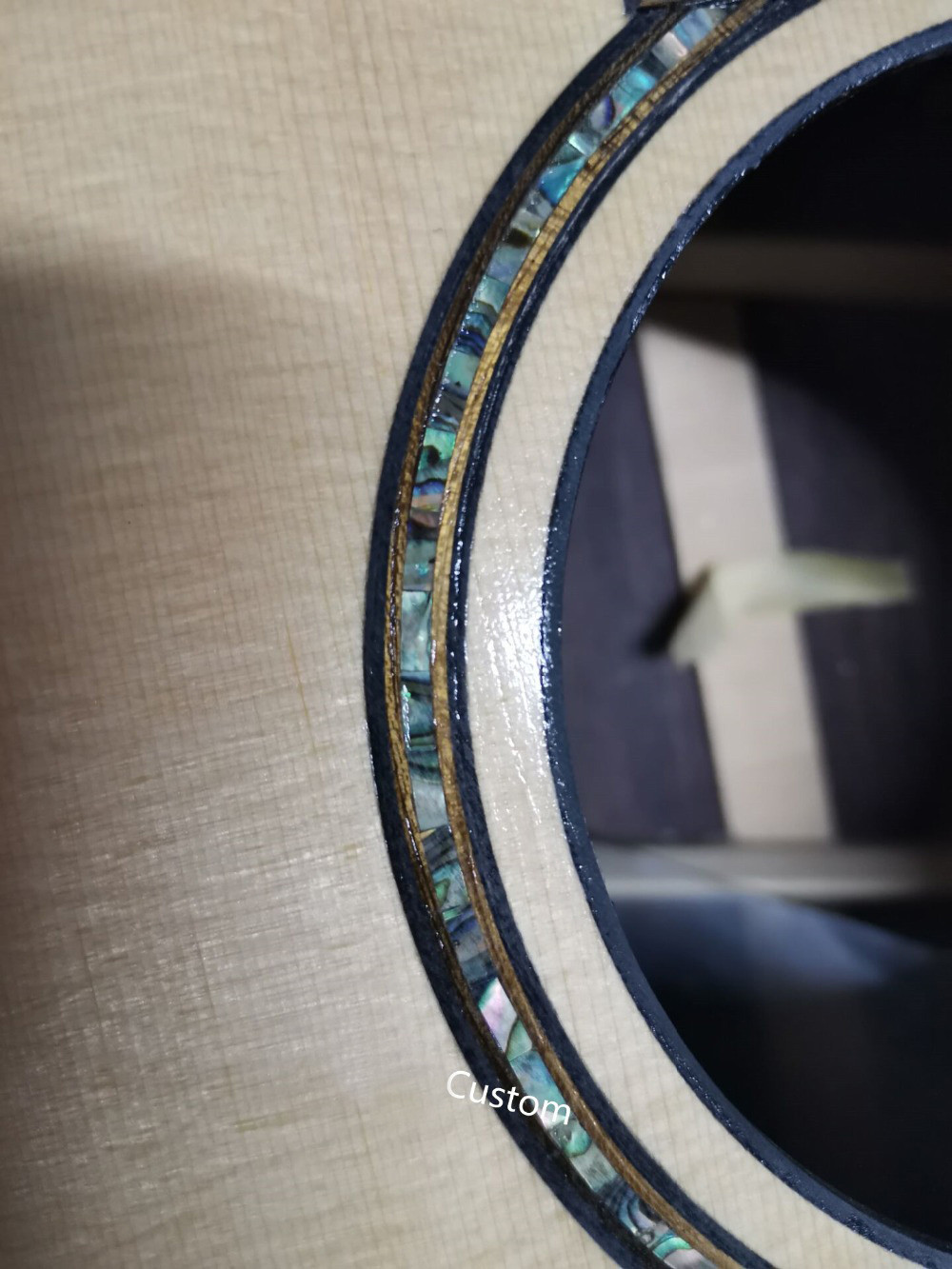 Handmade guitar AAAA all solid wood customize cocobolo guitar single cut design acoustic electric guitar