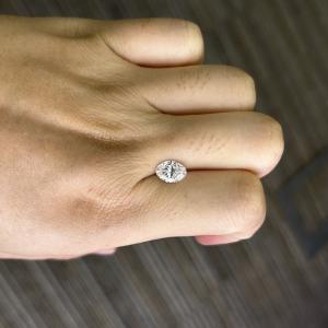 Wholesale 1.4 Carat Lab Grown Diamond Oval Cut CVD F VS1 EX VG N IGI LG630433162 from china suppliers