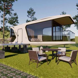 Wholesale 8.5m Prefabricated Office Pod Capsule Container House Wirh Intelligent Lighting System from china suppliers