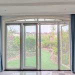 High Durability Trackless Screen Door Sliding Style 1 Year Guarantee