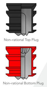 China Non Rotational PDC Top Plug Cementing NBR Cement Manufacturing Plug on sale