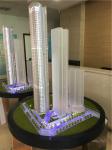 Abs And Acrylic Plastic 3d Construction Scale Models / Small Scale Building
