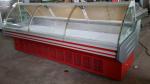 Food Meat Deli Display Open Chiller Refrigerator Build In System For Hypermarket