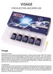 Visage Meso Therapy Serum Skin Treatment Essence Set Injection For Anti Aging