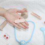 Customized Baby Silicone Toys Function Doctor Role Playing Kids Nurse Role Toy