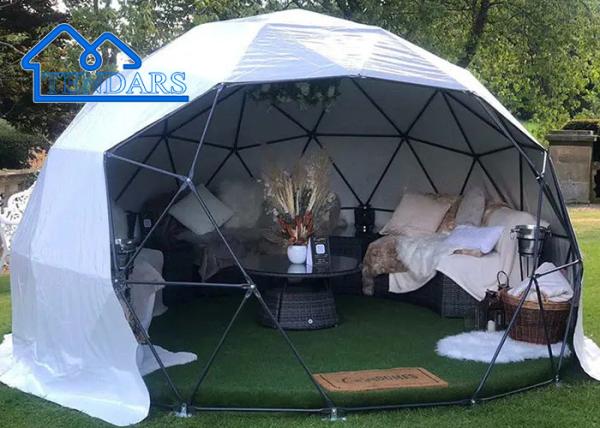 Customized Geo Dome Tents Commercial Outdoor Family Glamping Tent With Round