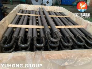 China U Type Finned Tube Heat  Exchanger Tube Water to Air Heat Pump Split Flow Air Conditioner Condenser Refrigeration on sale