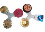 3 " Wet And Dry Marble / Granite Stone Diamond Resin Pads Hard