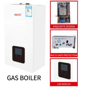 Wholesale 40kw Gas Hot Water Heaters Gas Wall Hung Boiler White Shell Top Component from china suppliers