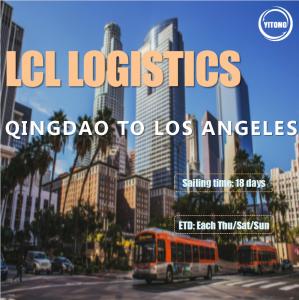 Wholesale NVOCC Global LCL International Shipping Service From Qingdao to Los Angeles from china suppliers
