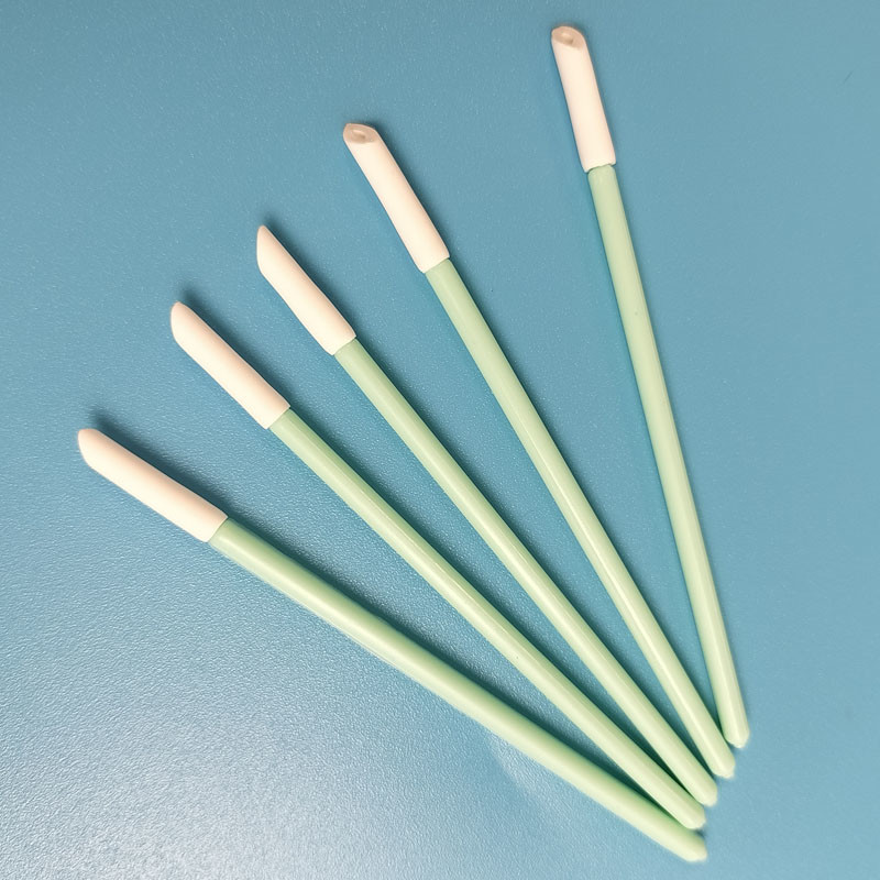 Lint Free 3mm Small PU Foam Swab Toner Cleaning Swab Application For Printer Maintenance