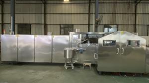 China PLC Control Cone Ice Cream Machine , Sugar Cone Wafer Processing Equipment on sale