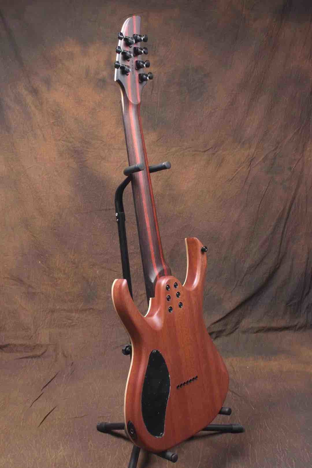 Custom Matt Finished 7 Strings Mayon Duvell Ebony Fretboard Electric Bass Guitar