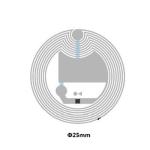 0.07mm Thick Paper NFC Chip Sticker Rewritable NFC Tags High Frequency 13.56mhz