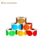 Gold Stamping Vinyl Waterproof Package Sticker Label Custom Printing Logo For