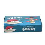 Recyclable Disposible Paper Packaging Box Take Away Sushi Packaging Box