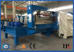 Metal Window / Door Frame Cold Roll Forming Machine With Hydraulic Cutting