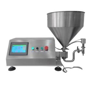 Wholesale Semi Automatic Rotary Servo Lobe Rotor Gear Pump Piston Thick Oil Cream Paste Filling Machine Dispenser for Thick Liquids from china suppliers