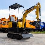 Small Crawler Excavator Hydraulic Transmission Mini Backhoe Excavator