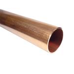 Medical Straight Copper Pipe Gas Transfer 99.9% Pure Copper Tube in Various