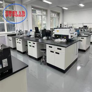 Wholesale Chemistry Lab Workbench Coated With Epoxy Powder Coating Phenolic Resin Board Countertops from china suppliers