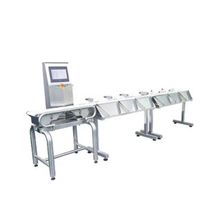 Wholesale Automatic Sweep Arm Weight Sorting Machine Chicken Duck Food Weight Grader from china suppliers