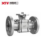 3PC Flange Ball Valve Stainless Steel Full Port for Water Media within Q41F-PN64