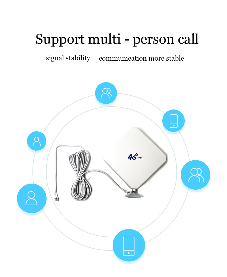 12dbi Omni External Antenna for GSM W CDMA 2G 3G Cell Phone Signal Repeater Max Customized