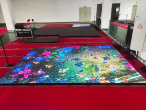 Wholesale Programmable P4.81 DJ Booth Bar Dance Floor Led Display IP65 Full Color Interactive from china suppliers