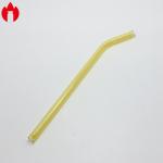 Customized High Borosilicate Glass Drinking Straws colorful