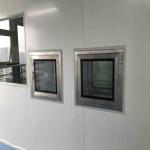 Stainless Steel Cleanroom Pass Box With Laminar Flow And Electronic Interlocking