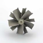 MS-TECH Turbo GTP38 Upgrade Turbine wheel shaft Ind 76.2mm Exd 69.8mm Blades 5+5