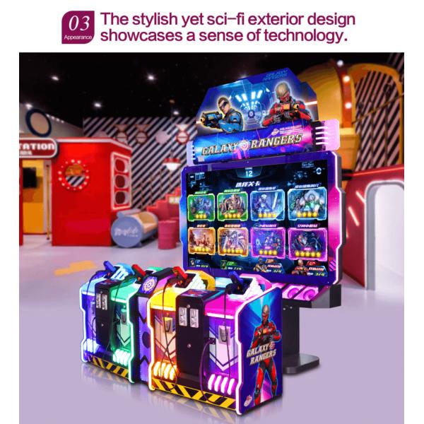 Coin Operated Galaxy Rangers 4PL Arcade Machine