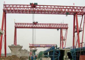 Wholesale 180T Electric Girder Launcher Crane , Steel Segmental Launching Gantry Crane from china suppliers