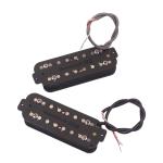 Humbucker Pickup Vulcanized Fiber Guitar Replacement Parts with 2-Conductor PVC