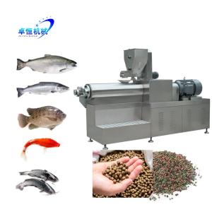 Wholesale Zhuoheng Pet Food Floating Fish Feed Pellet Machine at Condition with Delta Inverter from china suppliers