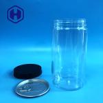 Pop Corn Almonds Coffee Beans Leak Proof Plastic Jar With Screw Cap