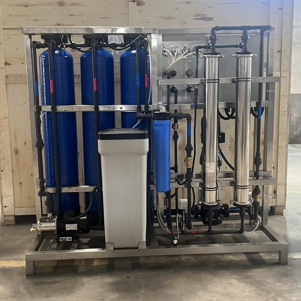 RO Industrial Purification Filtration Plant 500Lph Water Treatment Machine For