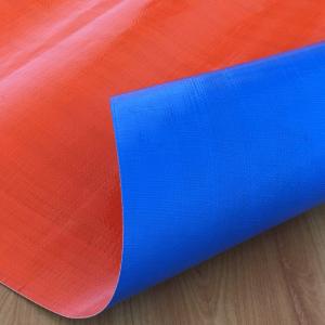 Wholesale Customized Blue / Orange PE Tarpaulin, Plastic Sheet Polyethylene Cover from china suppliers