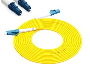 Wholesale LC - LC Fiber Optic Patch Cables , FTTH Optical Patch Cord PVC / LSZH from china suppliers