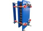 Blue Color Air Conditioner Heat Exchanger , Gasketed Plate Heat Exchanger OEM