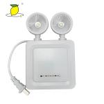 Thermoplastic Twin Spot Emergency Light , LED Fire Exit Emergency Light
